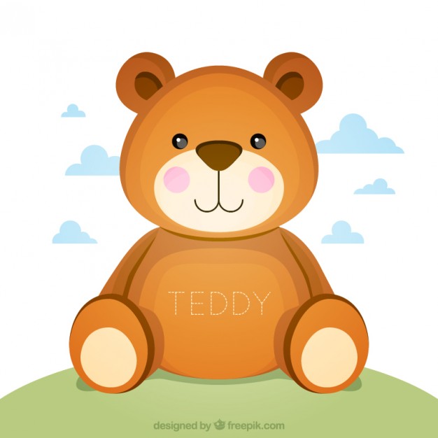 Cute Teddy Bear Vector Free Download 626x626 Cute Teddy Bear Vector Free Download