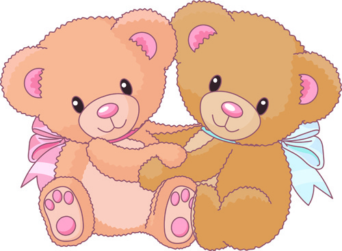 Teddy Bear Free Vector Download 500x367 Teddy Bear Free Vector Download