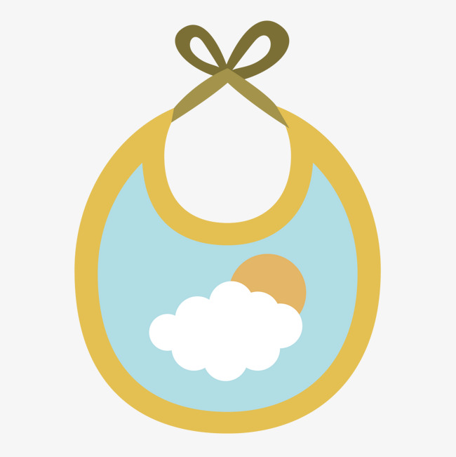 650x651 Baby Cartoon Bib, Cotton Fabric, Baby, B