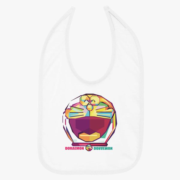 600x600 Doraemon Vector Baby Bib