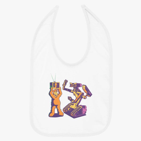 600x600 Alf Vector Baby Bib