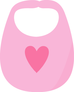 259x322 Baby Bib Clipart Group With Items