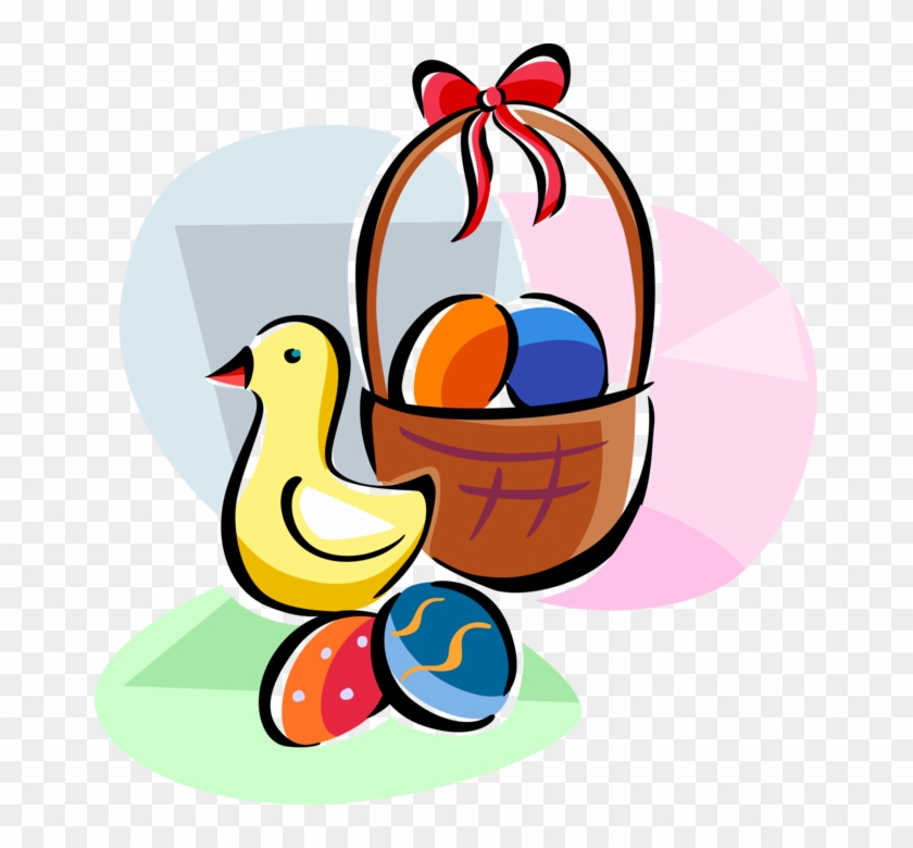 840x780 Vector Illustration Of Easter Baby Yellow Chick Bird