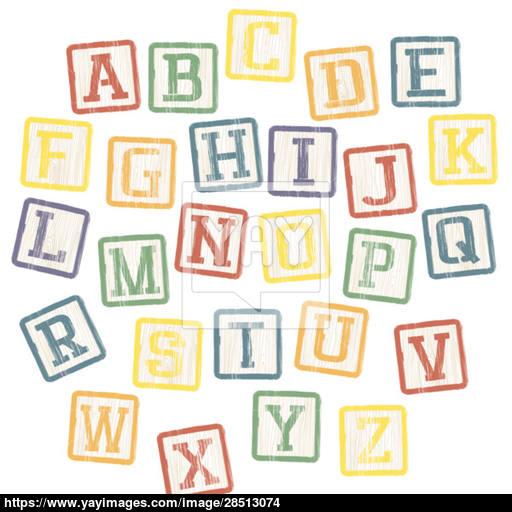 Baby Blocks Vector at Vectorified.com | Collection of Baby Blocks ...