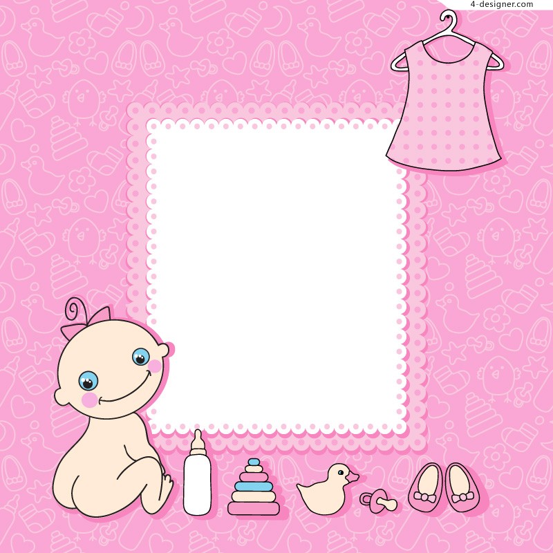 Download Baby Border Vector at Vectorified.com | Collection of Baby ...