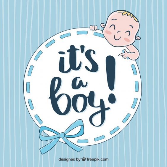 564x564 Cute Baby Boy Background In Hand Drawn Style Free Vector Some