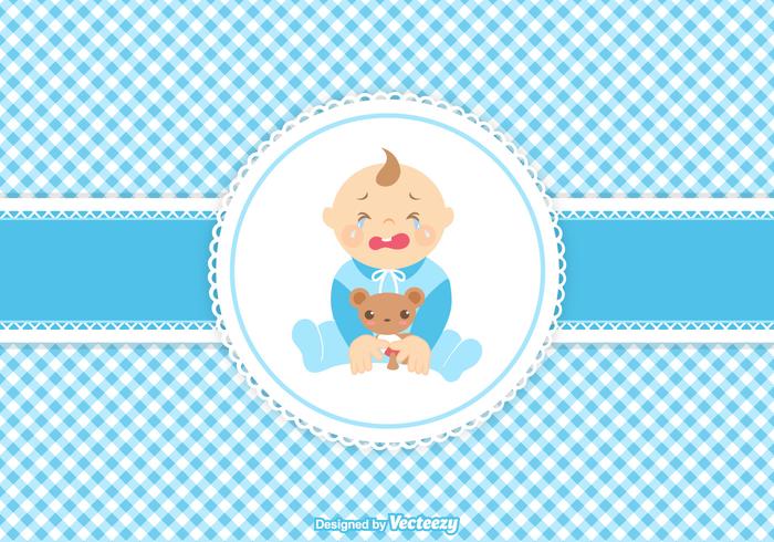 700x490 Vector Cute Crying Baby Boy