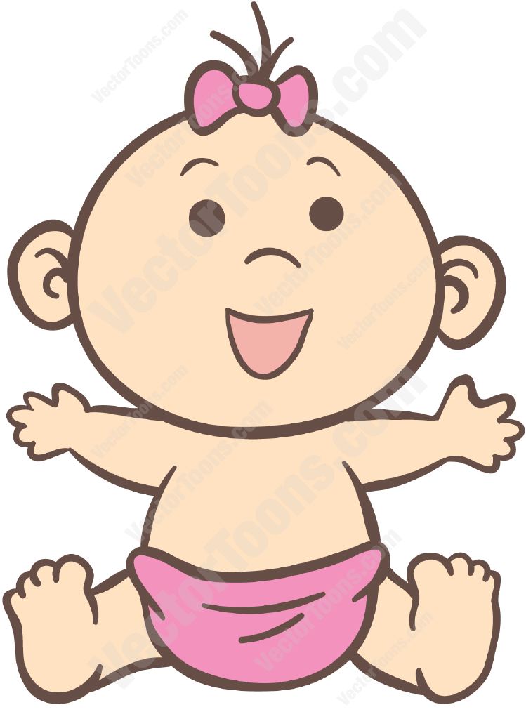 Baby Cartoon Vector