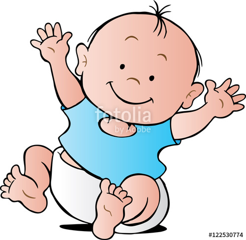 Baby Cartoon Vector at Vectorified.com | Collection of Baby Cartoon ...