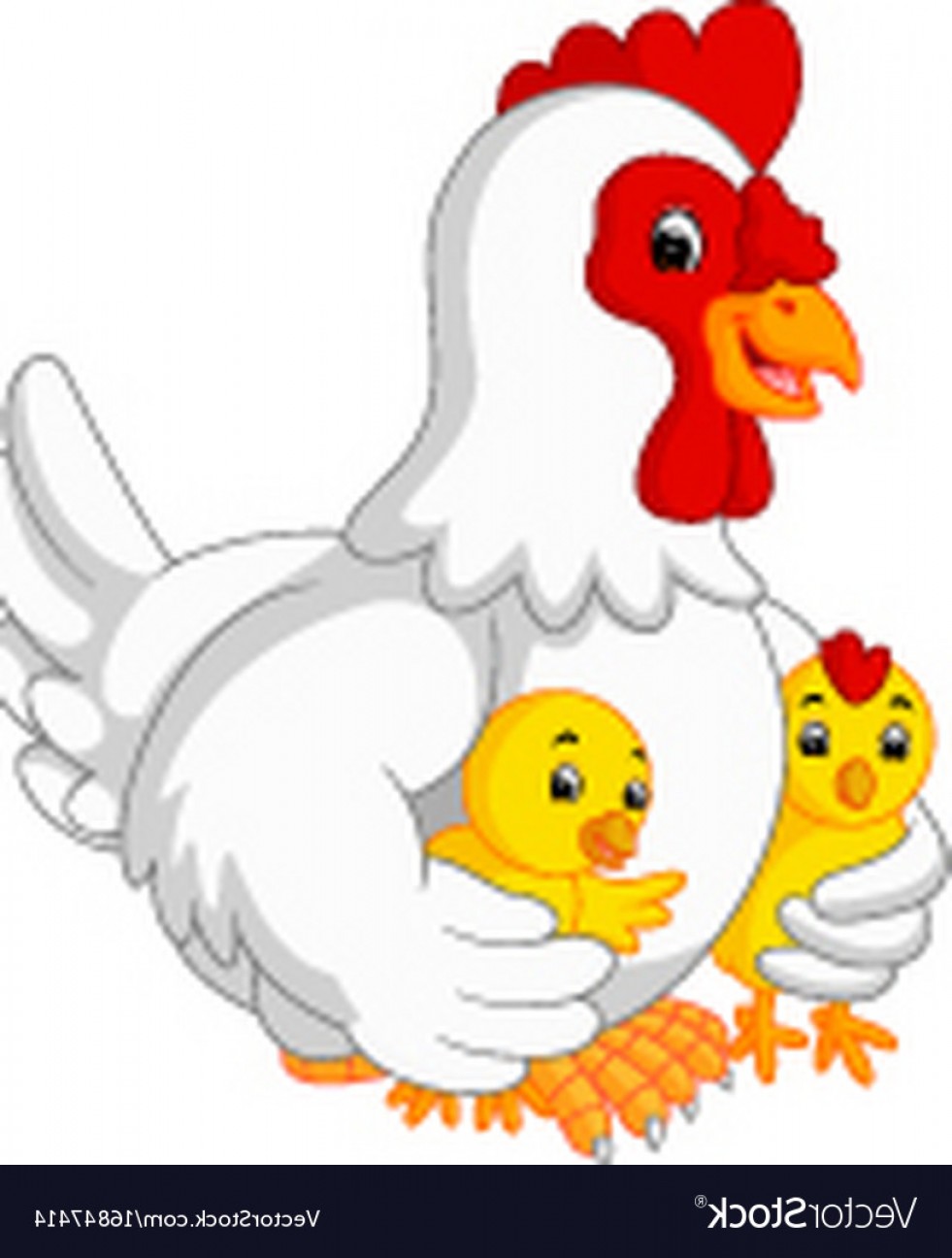 Mother Hen With Its Baby Chicks Vector Soidergi 981x1296 Mother Hen With Its Baby Chicks Vector Soidergi