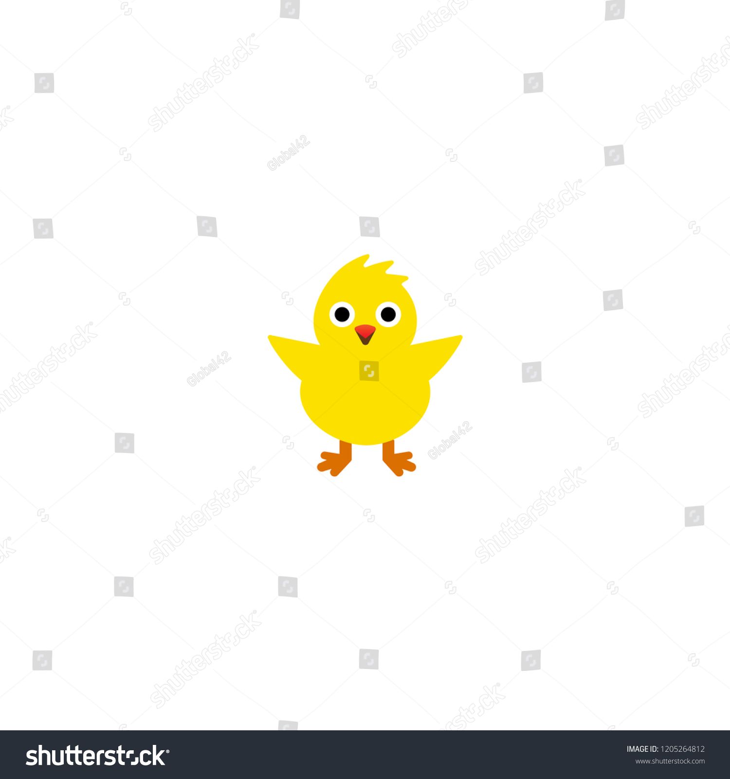 Baby Chick Vector Flat Icon Chick Baby Vector Icon Illustration 1500x1600 Baby Chick Vector Flat Icon Chick Baby Vector Icon Illustration