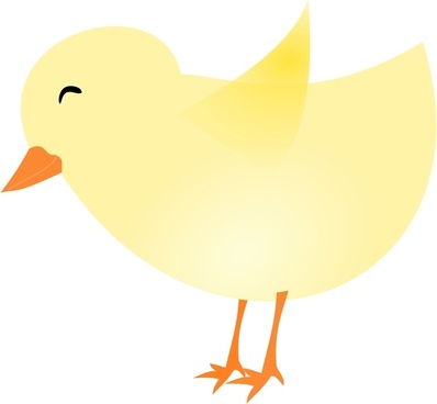 Baby Chick Outline Free Vector Download 398x368 Baby Chick Outline Free Vector Download