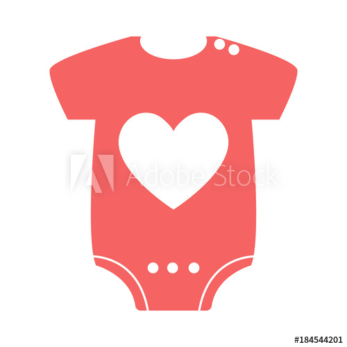 500x500 Baby Girl Clothes, Baby Stuff Icon Vector