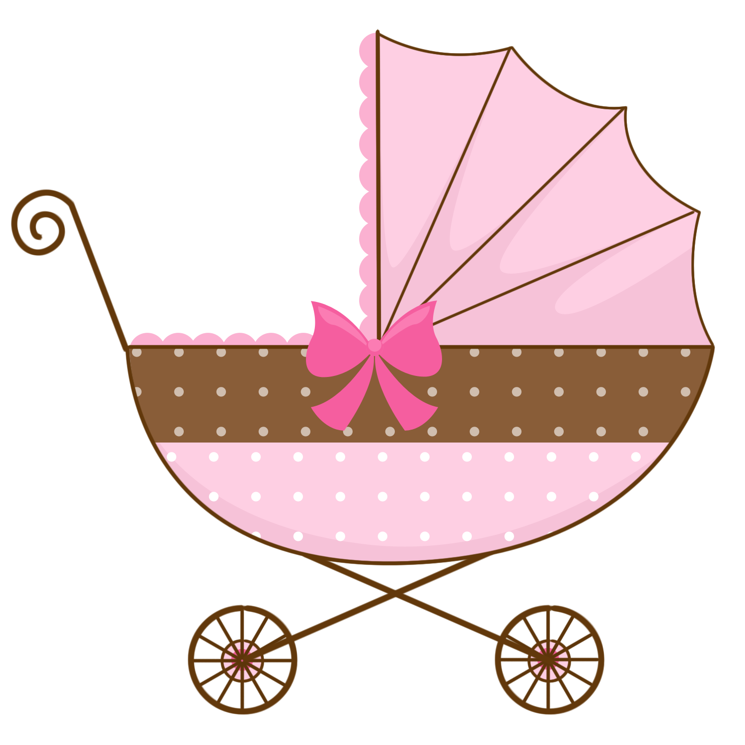Baby Cradle Vector