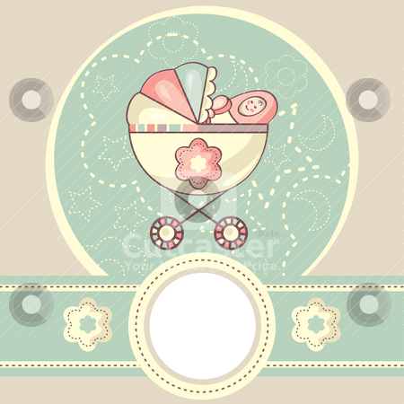 450x450 Abstract Baby Background Stock Vector