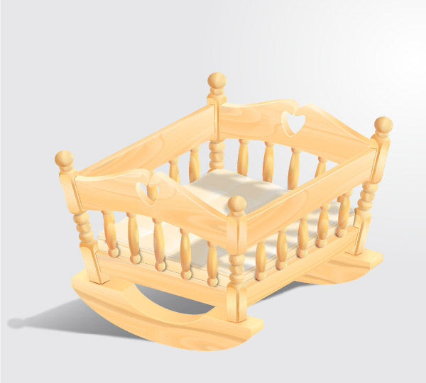 600x540 Create A Wooden Baby Crib In Illustrator