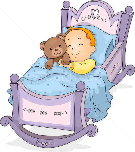 Baby Cradle Vector at Vectorified.com | Collection of Baby Cradle ...