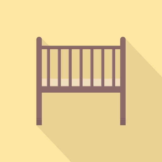 640x640 Baby Cradle Icon, Cradle, Baby, Child Png And Vector