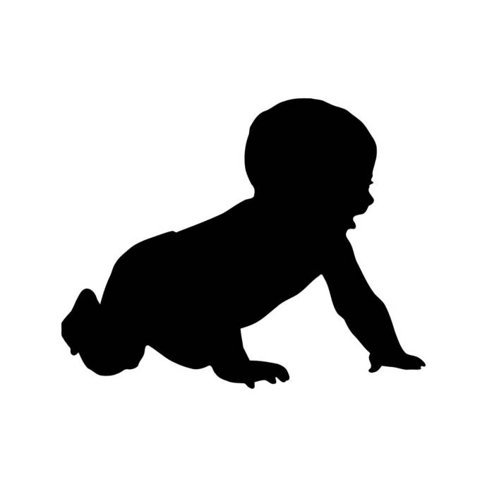 Baby Crawling Vector at Vectorified.com | Collection of Baby Crawling ...