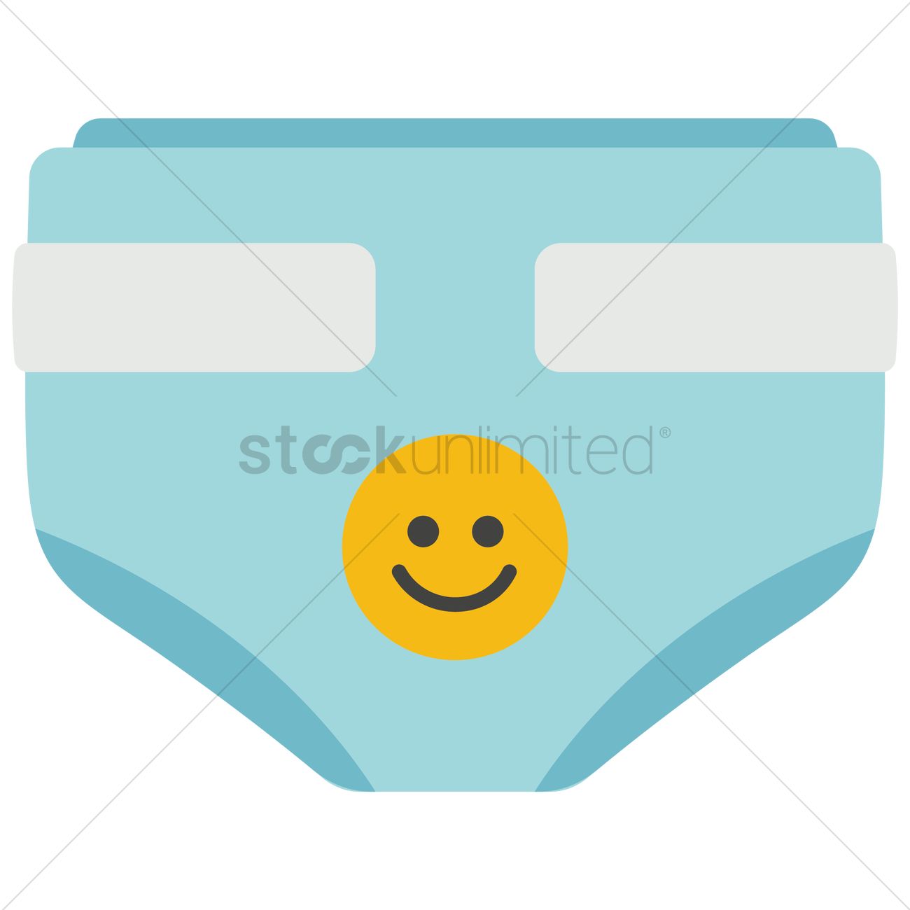 Baby Diaper Vector At Vectorified.com | Collection Of Baby Diaper ...