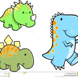 300x300 Cartoon Cute Dinosaurs Vector Gm Createmepink