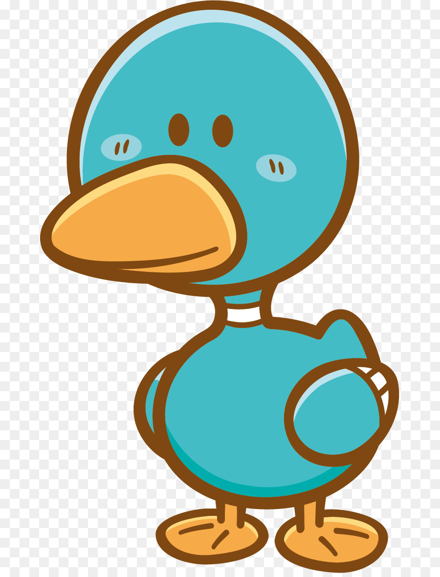 900x1180 Little Yellow Duck Project Vector Graphics Cartoon Image