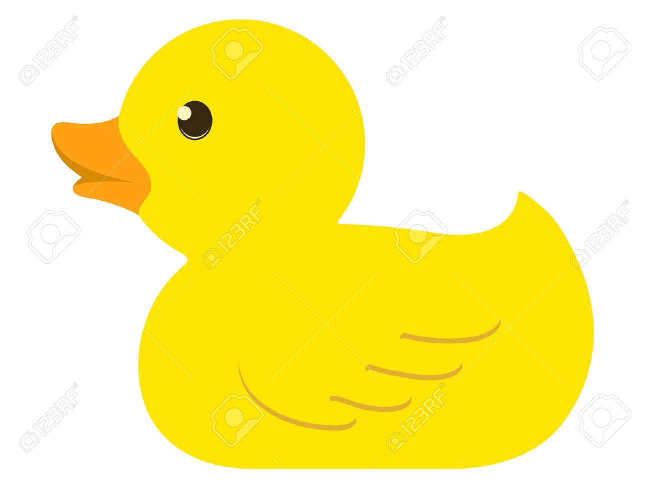 1300x974 Stock Vector Rock Painting Baby Cartoon Drawing, Duck Cartoon