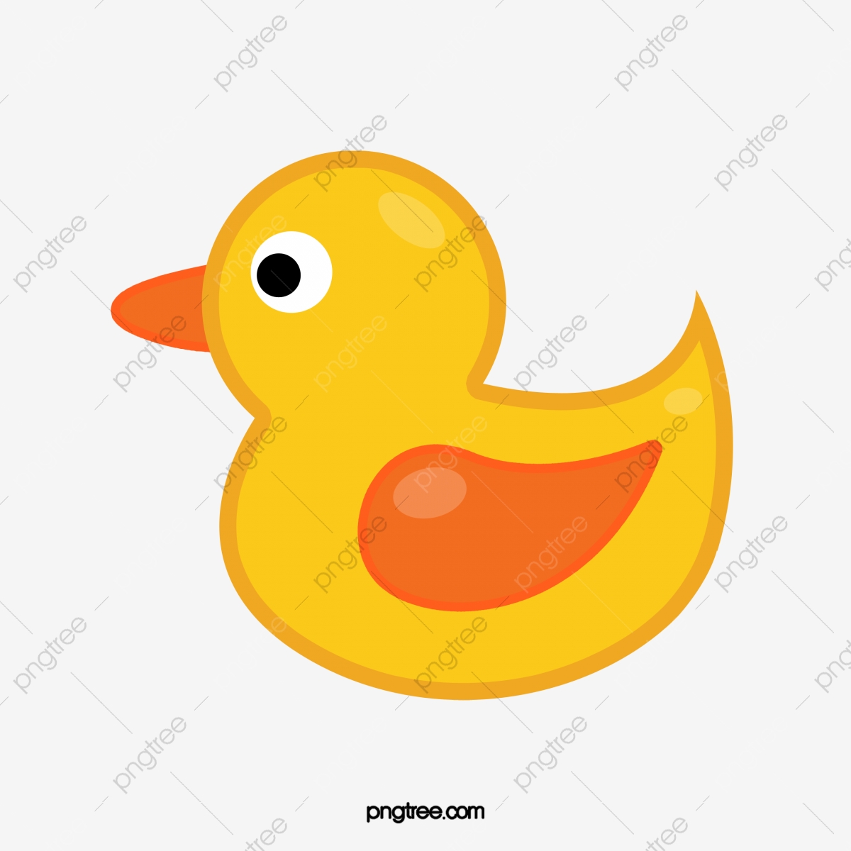 1200x1200 Vector Little Yellow Duck Baby Toys Creative, Duck Vector, Baby