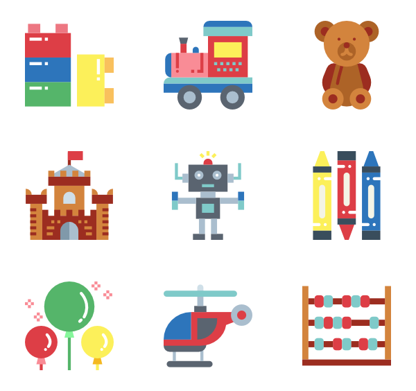 600x564 Baby Duck Icons