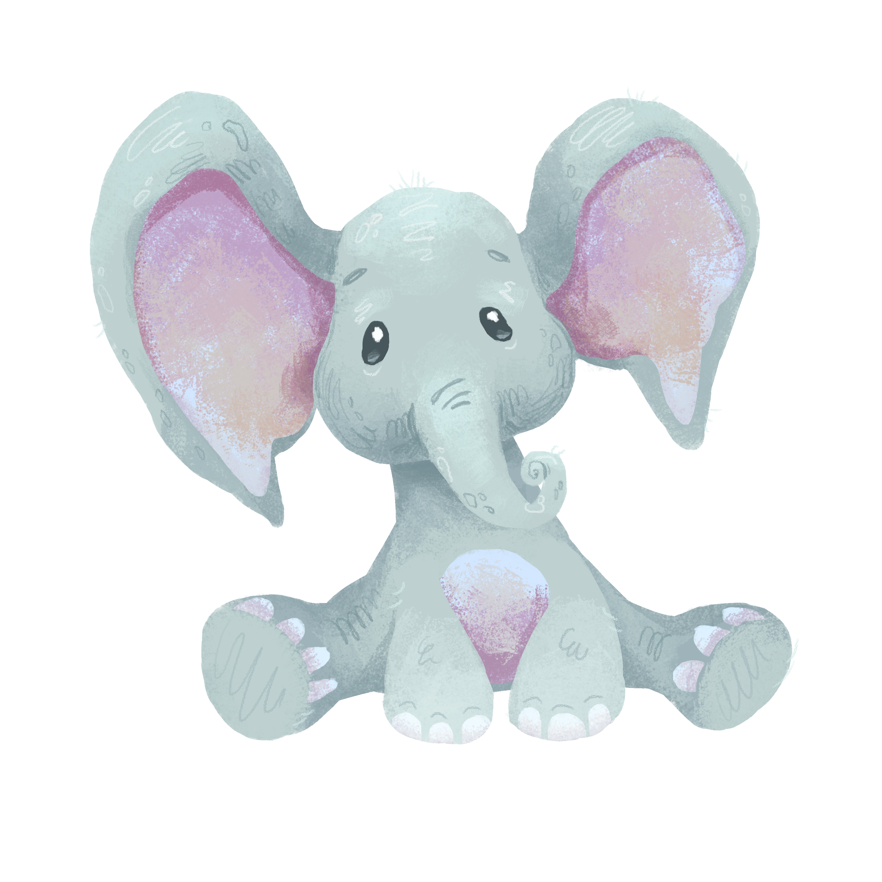 Baby Elephant Clipart 3000x3000 Baby Elephant Clipart