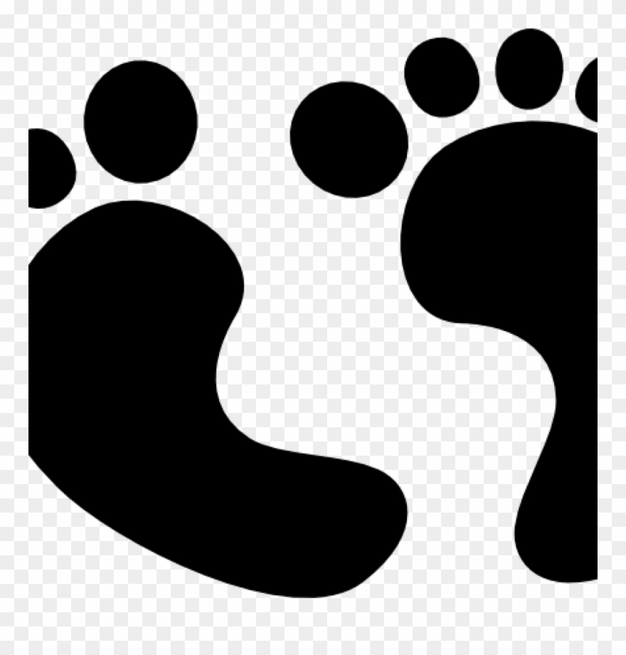880x920 Baby Feet Clip Art Grey Ba Feet Clip Art At Clker Vector