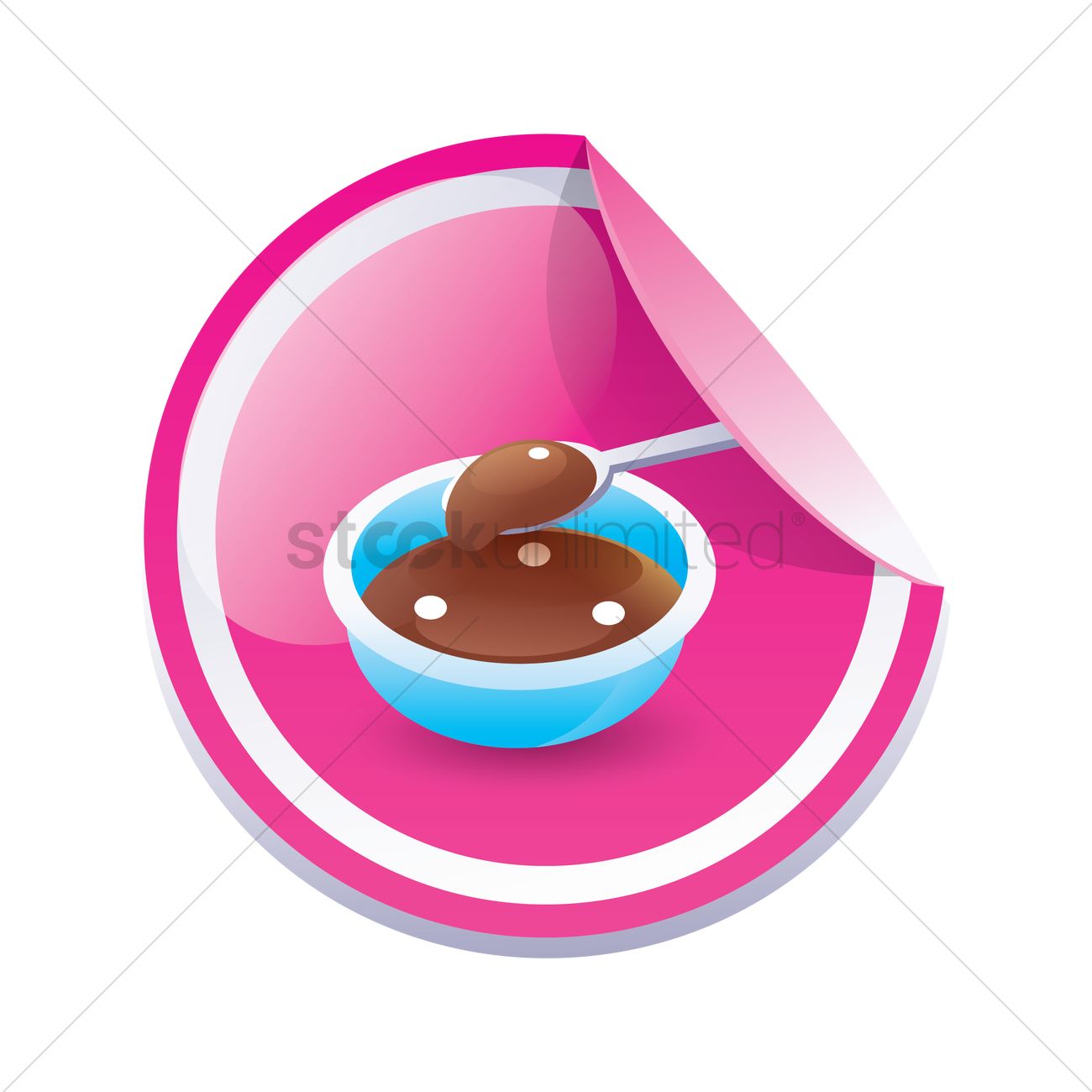 1300x1300 Baby Food Vector Image