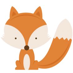 236x236 Woodland Fox Clipart