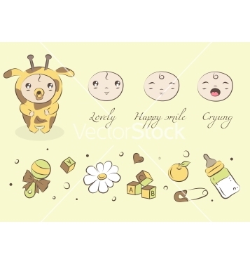 357x376 Free Baby Giraffe Vector Free Vector Download Cannypic