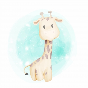 360x360 Baby Giraffe Png, Vector, And Clipart With Transparent