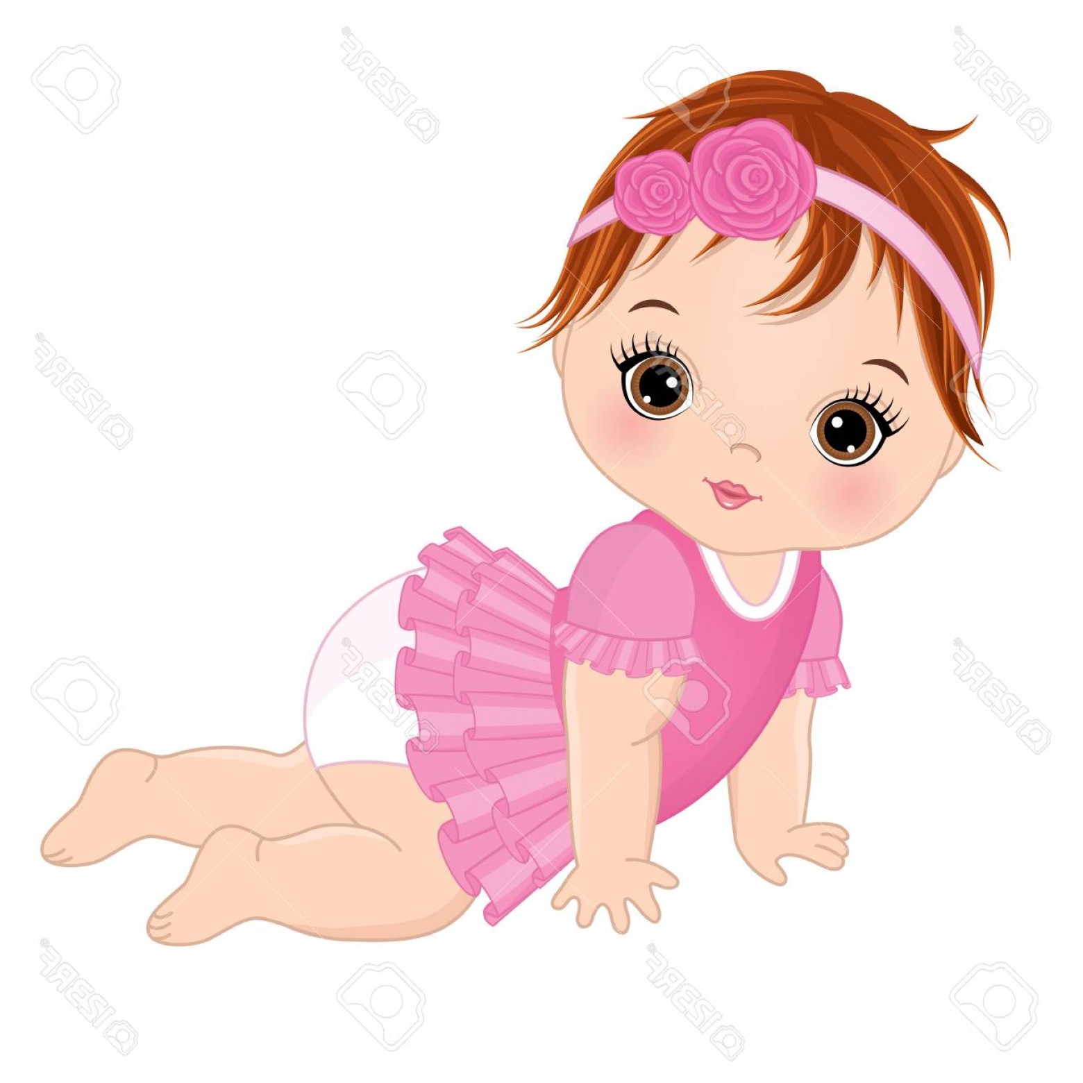 Baby Girl Vector at Vectorified.com | Collection of Baby Girl Vector ...