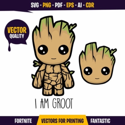 400x400 Baby Groot Png