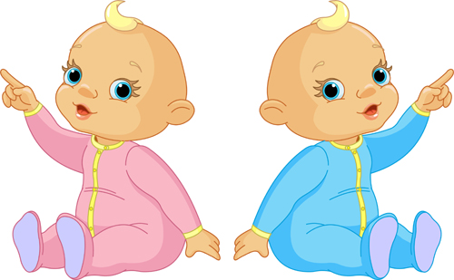 500x309 Cartoon Cute Baby Vector Illustration Free Download