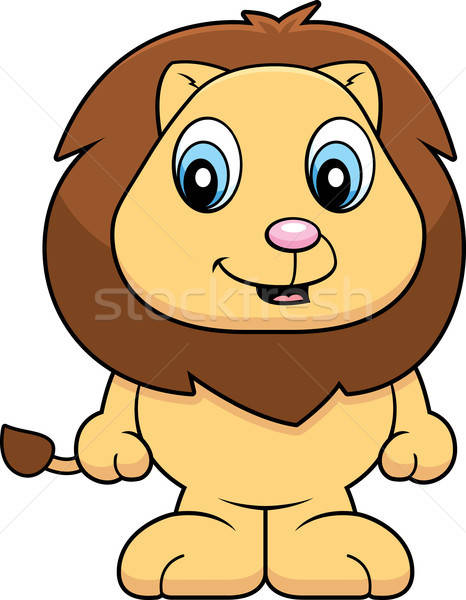 466x600 Baby Lion Vector Illustration Cory Thoman