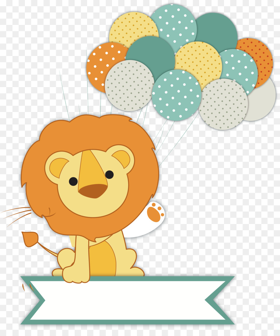 900x1080 Download Wedding Invitation Lion Baby Shower Infant Cartoon Lion