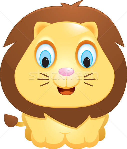 510x600 Baby Lion Vector Illustration Cory Thoman