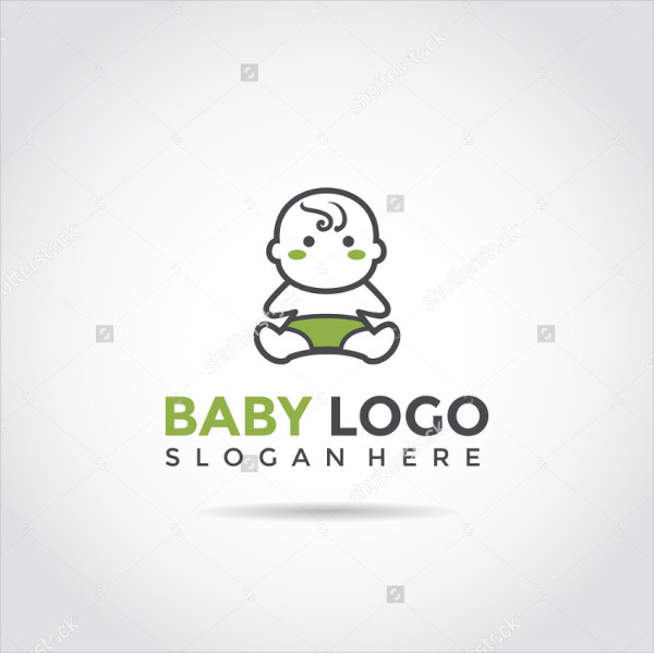 Baby Logo Vector