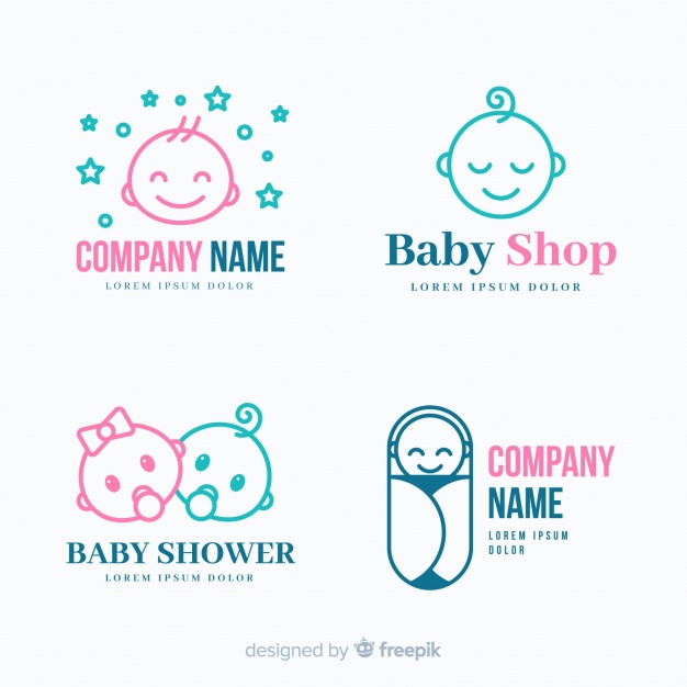 Baby Logo Template Vector Free Download 626x626 Baby Logo Template Vector Free Download
