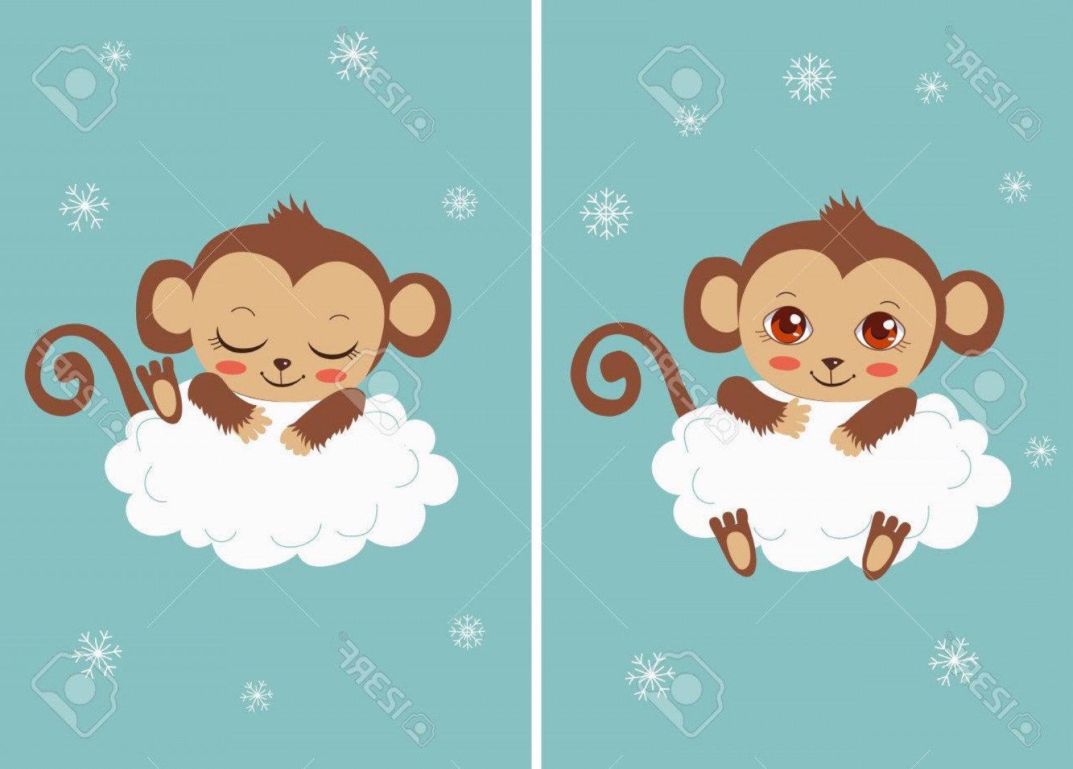 1560x1118 Sleeping Monkey Vector Boozeworthy