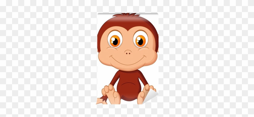 840x389 Vector Baby Monkey Hd