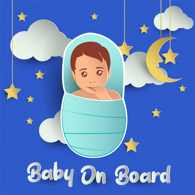 Download Baby On Board Vector at Vectorified.com | Collection of ...