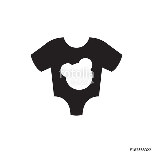 Baby Onesie Icon Illustration Stock Image And Royalty Free Vector 500x500 Baby Onesie Icon Illustration Stock Image And Royalty Free Vector