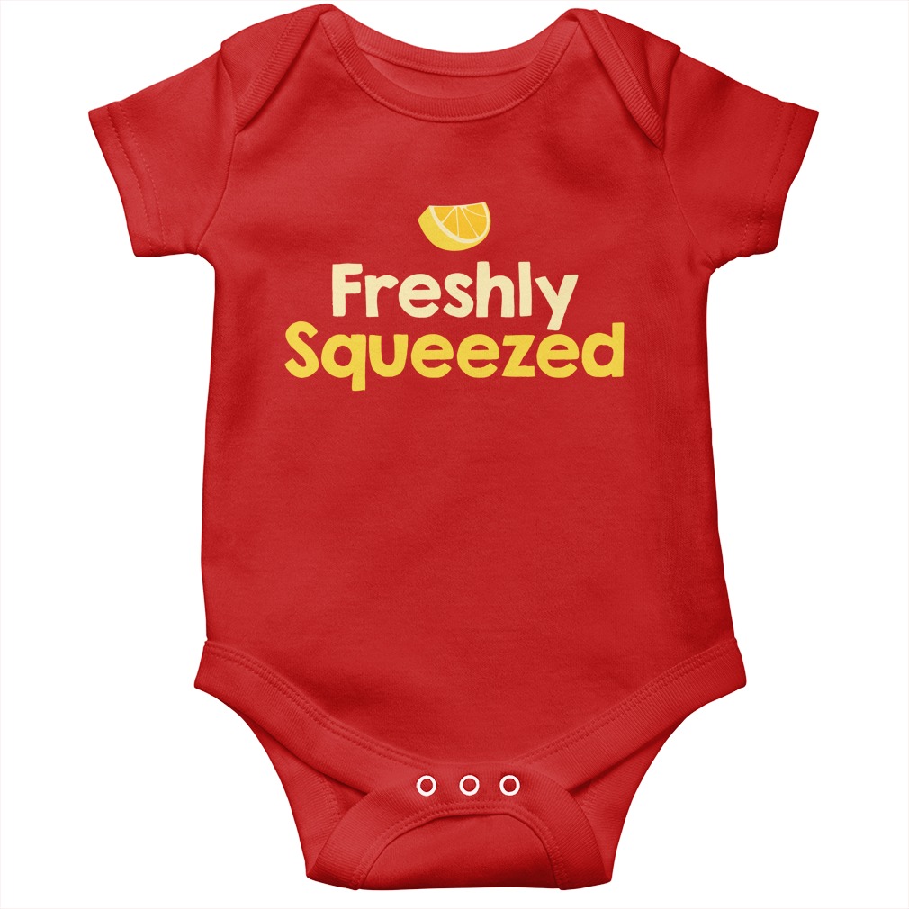 Freshly Squeezed Baby Baby Onesie Baby T Shirt Design 1010x1010 Freshly Squeezed Baby Baby Onesie Baby T Shirt Design