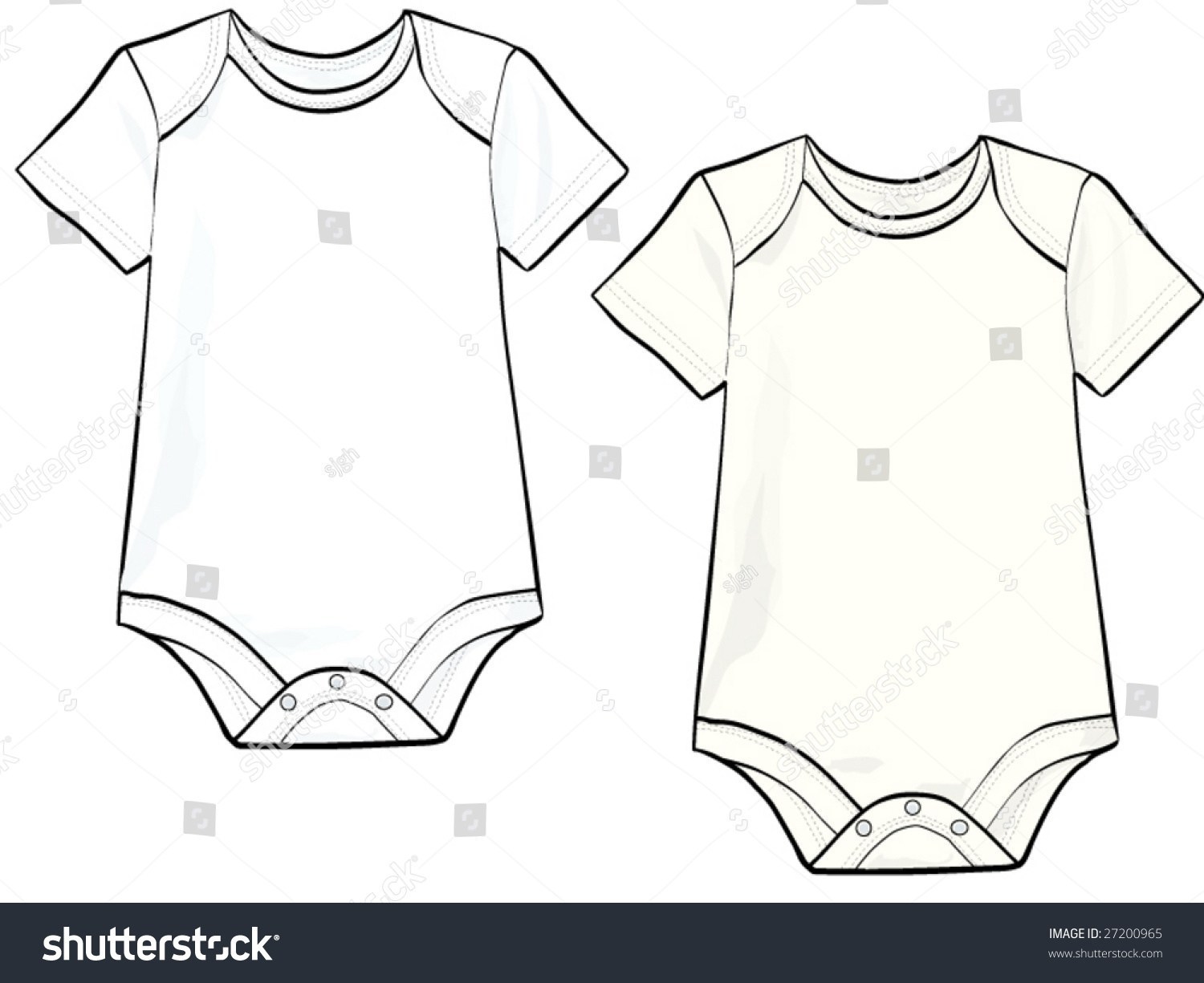Baby Onesie Illustration Stock Vector Shutterstock 1500x1225 Baby Onesie Illustration Stock Vector Shutterstock