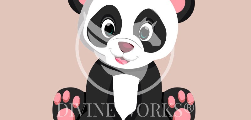 Free Baby Panda Vector Illustration 800x384 Free Baby Panda Vector Illustration